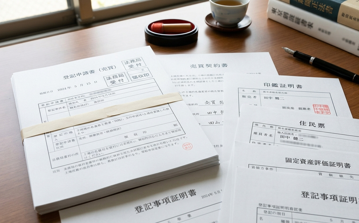 先祖代々の土地の名義変更に必要な書類は何ですか？